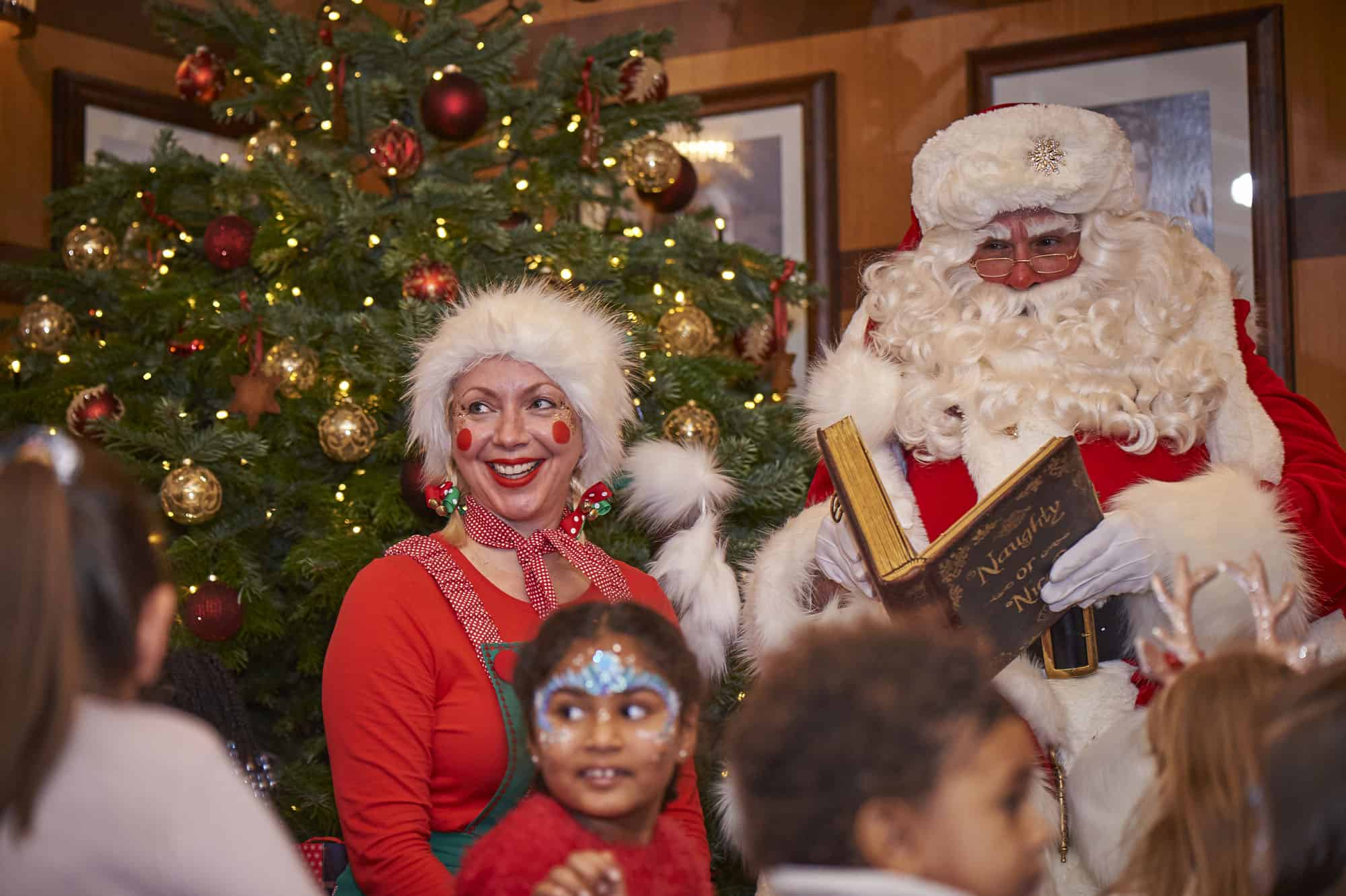 Santa at Corporate Event