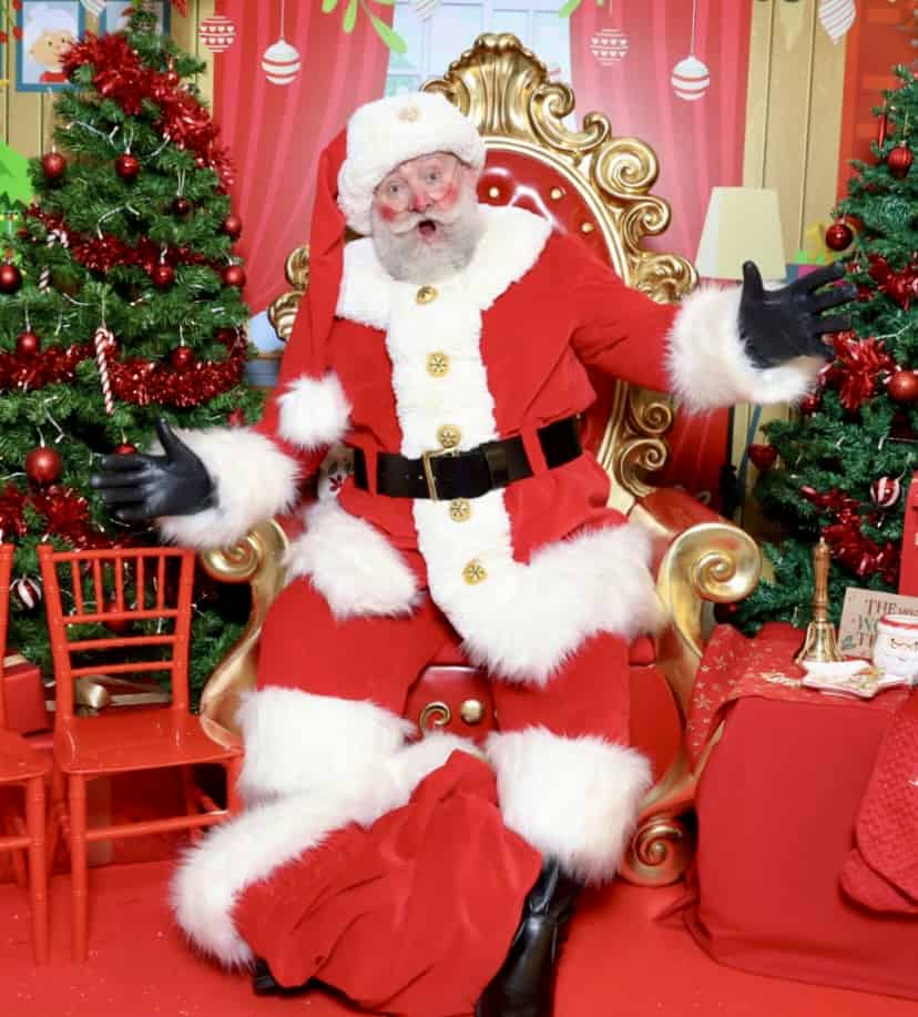 Children with Santa